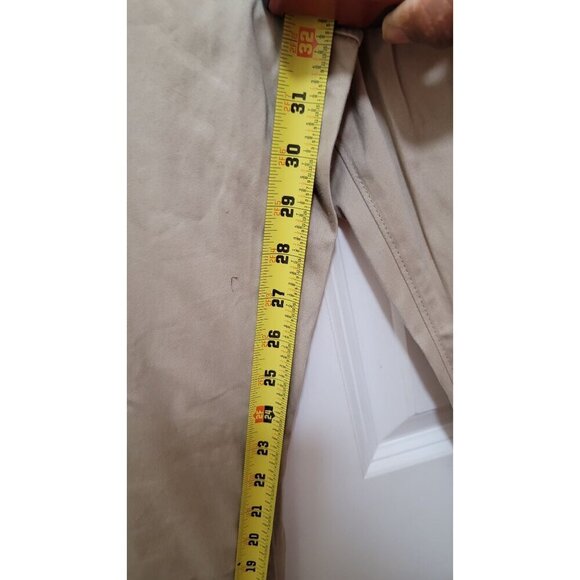Gap Mens Slim Fit Khaki Pants 36x32 Mid Rise GapFlex Soft Denim Beige - Picture 8 of 11